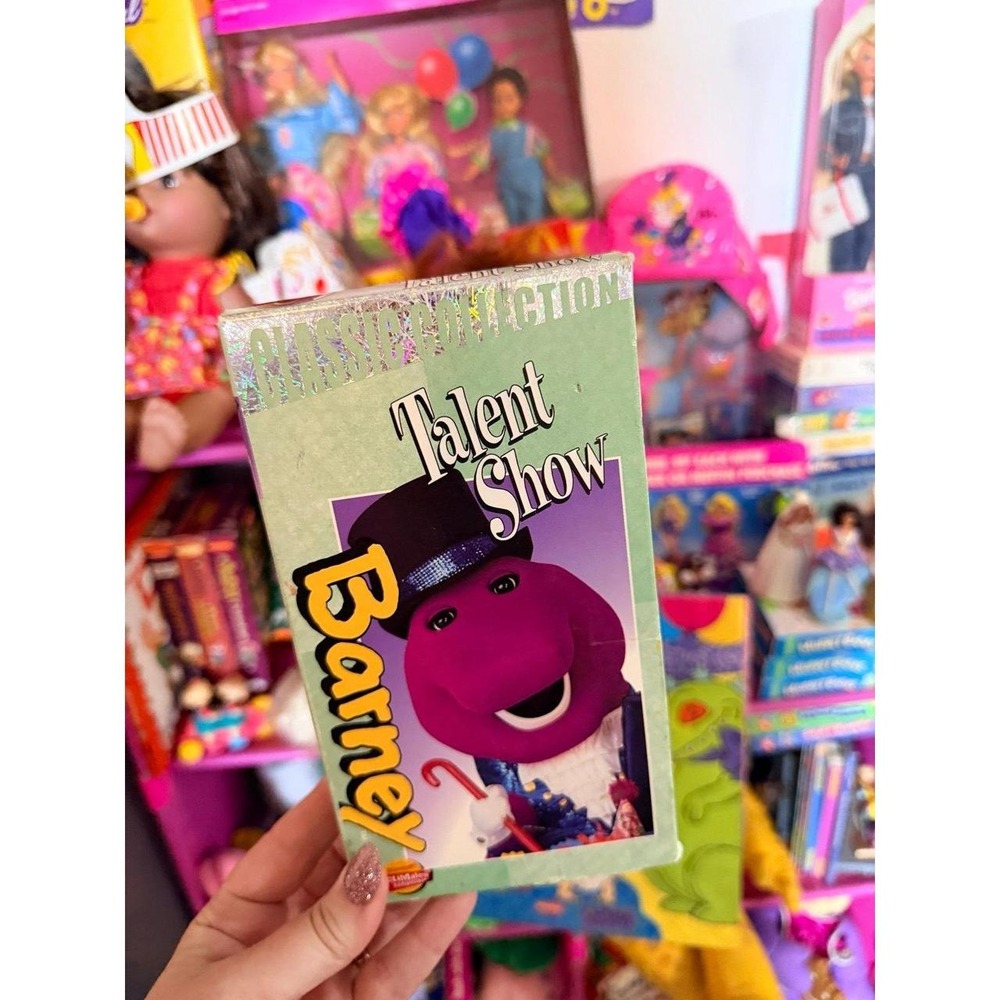 Barney talent show vhs